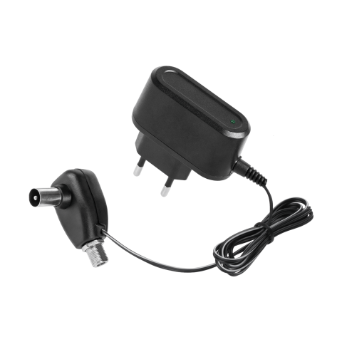 Antenos maitinimo šaltinis (impulsinis) TV+F jungtis 12V 300mA Rebel